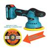 21V Electric Car Polisher Cordless Automotive Polisher 5500RPM Adjustable Digital Display Car Polishing Waxing Sanding Machine