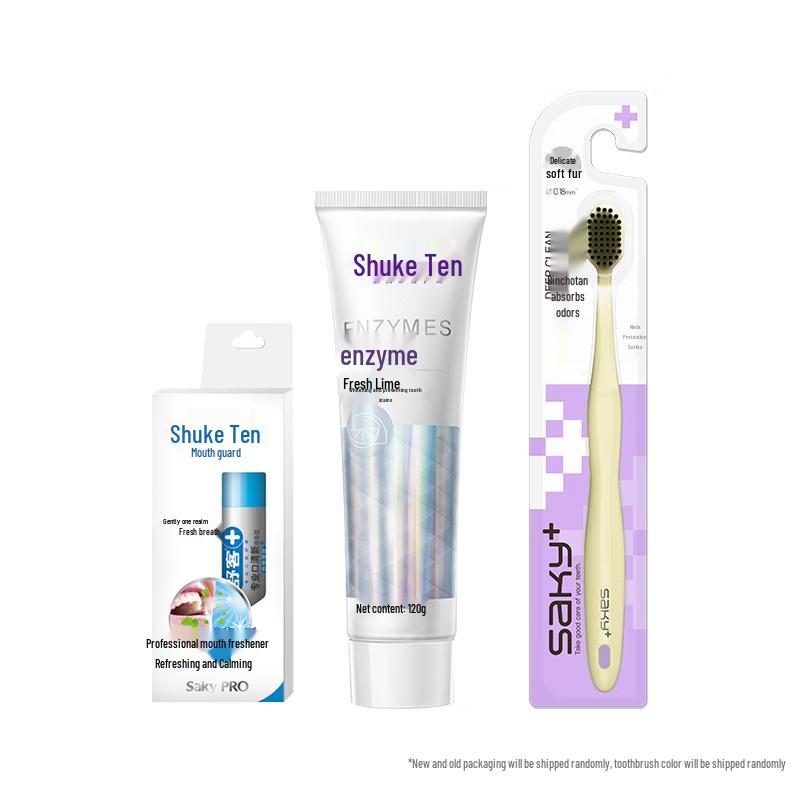 Sakyk Brightening Enzyme Toothpaste Set