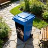 Dustbin Sticker Funny Cartoon Animal Wheelie Bin Decal Self Adhesive Cute Monkey Chicken Cat Sticker for Door Trash Cans Bins Driveway Garden Patio