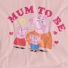 Peppa Pig Unisex Adult Mum To Be Mummy Pig T-Shirt