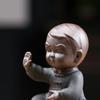 Zen Zisha Little Monk Tea Pet Figurine