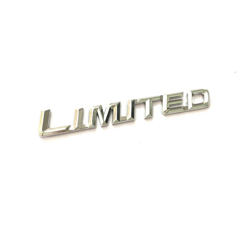 Suitable for Limited Edition 4WD Full Metal Car Sticker - Rear Four-Wheel Drive Modification
