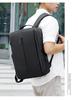 Men's Water-Resistant Casual Business Laptop Backpack with Large Capacity