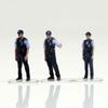 Figreal 1/64 Police Officer 003 (13) 3-figure Set