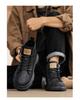 Men's Retro High-Top Work Boots: 2025 Autumn/Winter Thick-Soled Casual Martin Boots