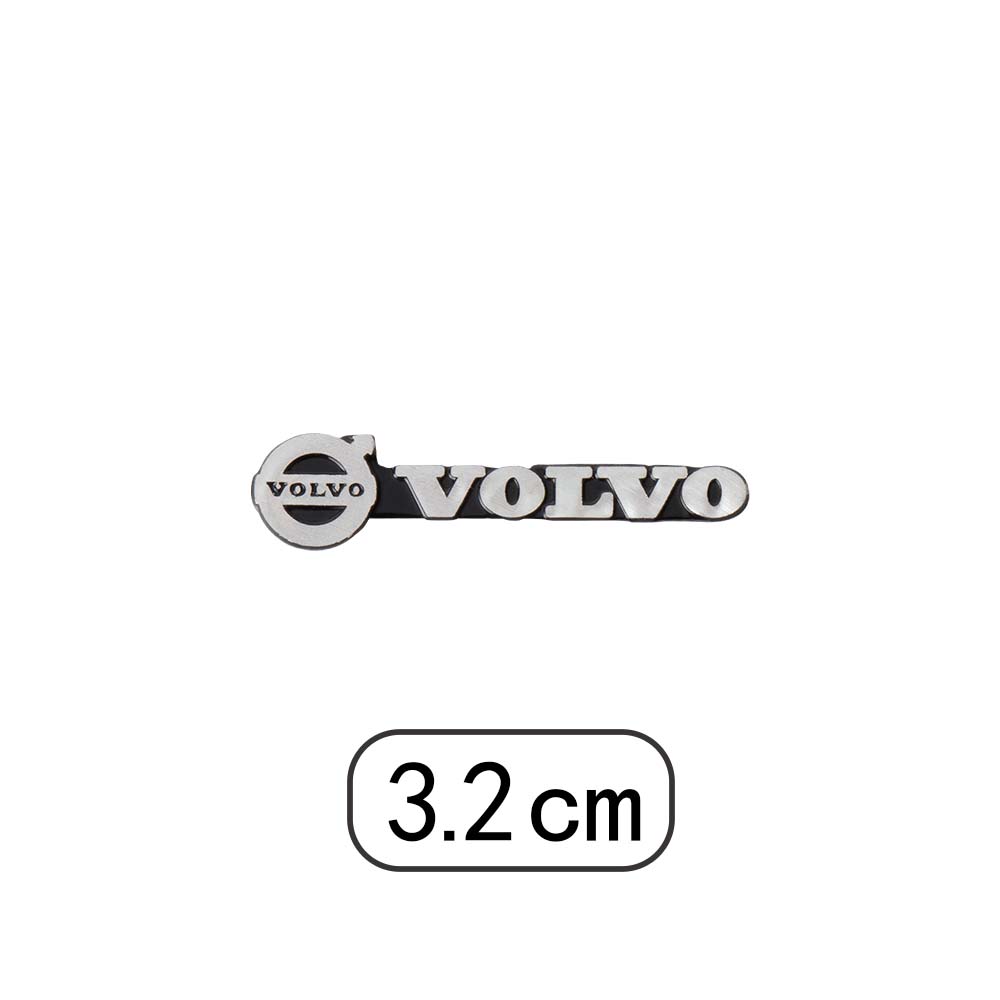 4pcs 3D Aluminum Speaker Stereo SpeakerBadge Emblem Sticker for Volvo T6 AWD C30 C40 C50 C70 S40 S60 S70 S80 S90 V40 V50 XC90