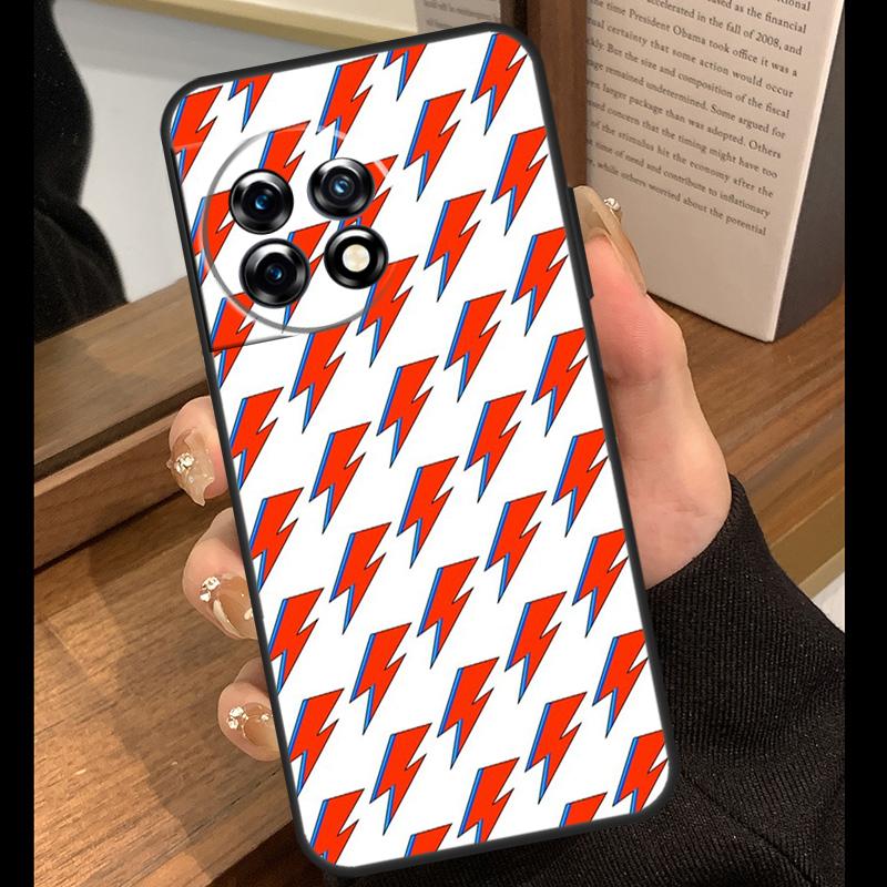 

Lightning Bolt Pattern Case For OnePlus 13T 10T 15R 10R 12R 13R 13 12 11 9 10 Pro Nord CE 5 2 3 4 Lite N20 N30 Cover OnePlus Nord N20