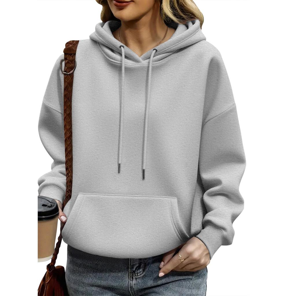 Women's Solid-color Fashionable Long-sleeved Top