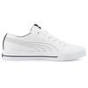 Puma Ever Fs Cv Canvas Breathable Durable Non-Slip Low-Top Skate Shoes Unisex Skate Shoes White Black 383865-04