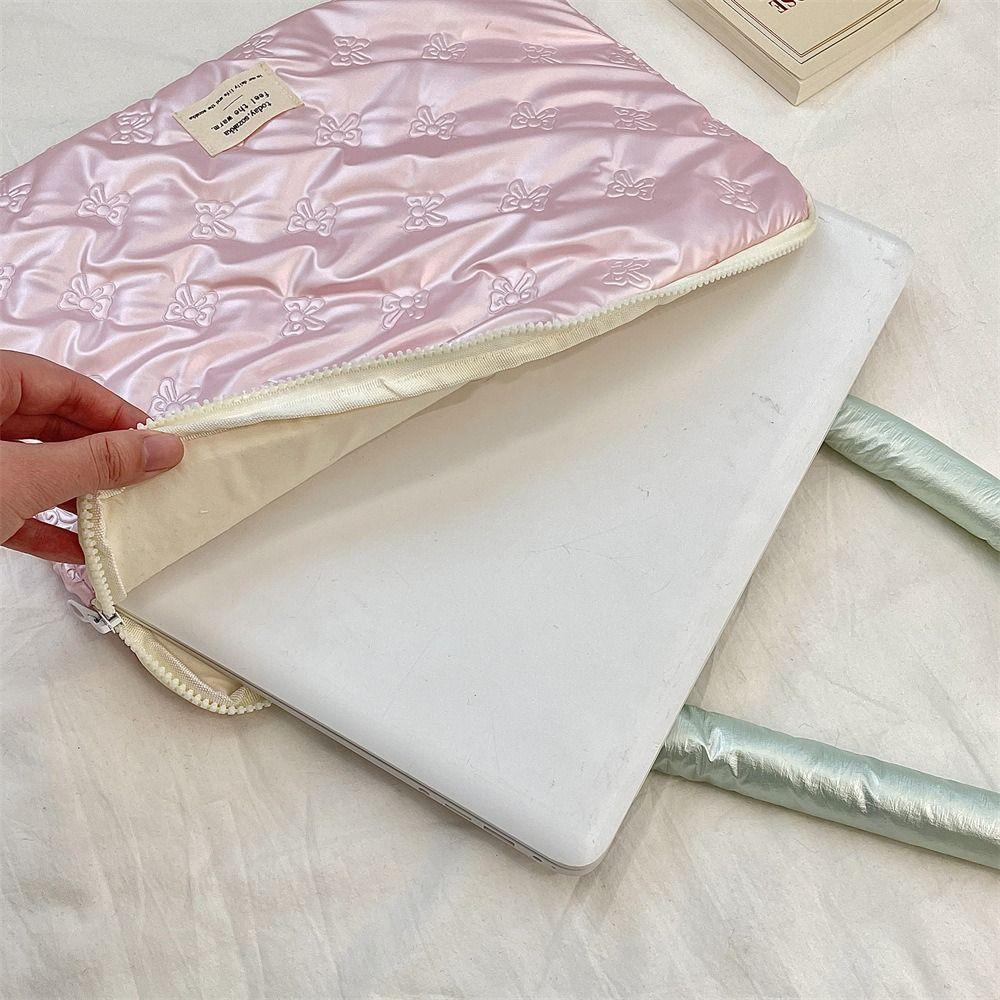 With Handle Computer Sleeve Bag 15 Inch Thin Computer Carrying Bag Tablet Sleeve Casual