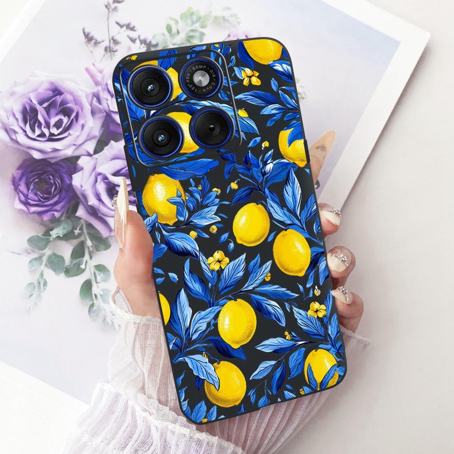 For Motorola Edge 70 Case XT2601-2 Luxury Butterfly Painted Cover Soft Silicone Case For Motorola Edge 70 Fusion Edge70 5G Shell