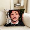 Famous Film and Television Actors PPedro PPascal Various Sizes Square Pillow Case For Car Home Bedchamber Decor