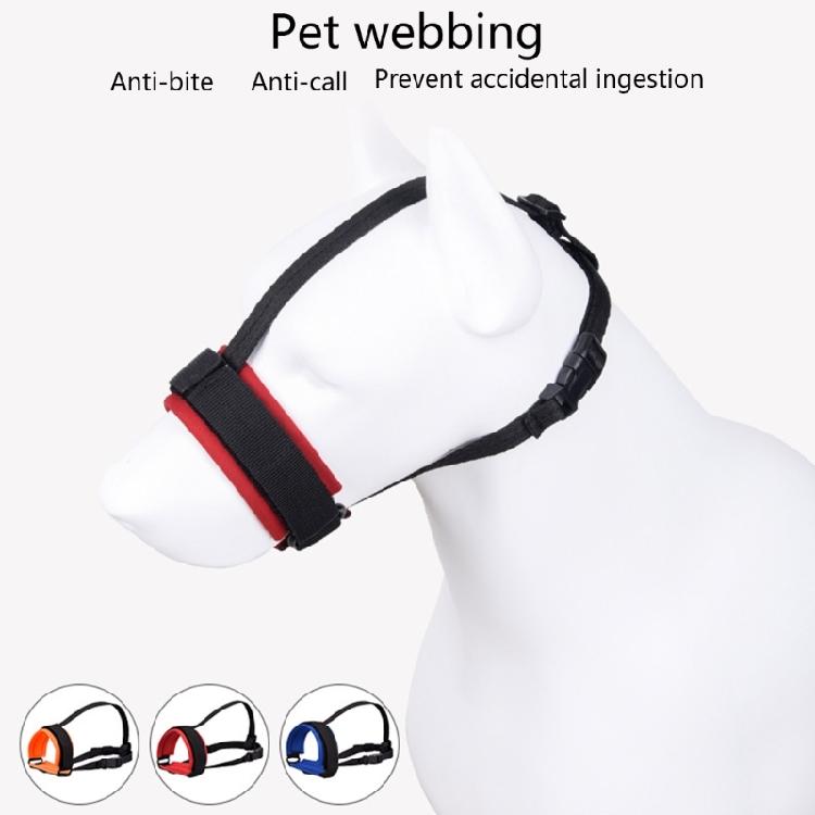 Anti-Chewing Breathable Dog Muzzle Mouth Guard Stop Biting and Chewing