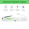 LED Driver Waterproof IP67 Switch Power Supply Transformer Adapter AC 90V-250V to DC 12V 50W Low Vol