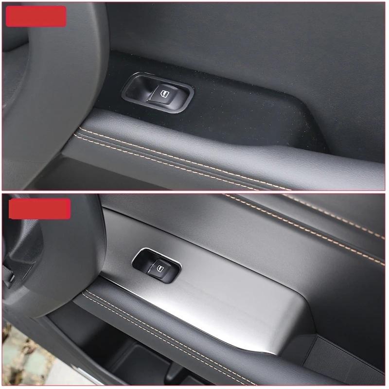 For Haval Dargo    Inner Door Armrest Window Buttons Cover Trims Glass Switch Frame Panel Sticker Car Accessories