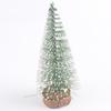 Mini Desktop Christmas Tree Small White Cedar with Snow Effect for Office Home Table Winter Holiday Decoration Decor