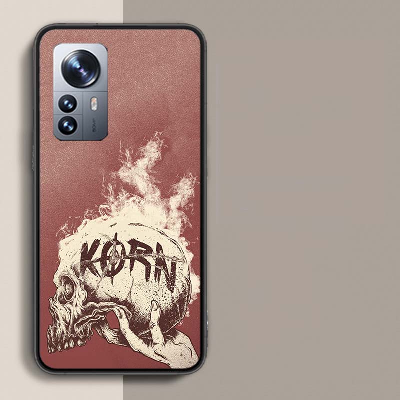 K-Korn Rockband Handyhülle Für Xiaomi 15 Poco X7 X6 F7 14 Ultra Mi F6 F5 F4 F3 X5 X4 X3 M6 Pro M5 M5S M3 Capa Coque