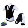 Best Seller Bicycle Suits Men's Bike Uniform Breathable Cycling Jerseys Sportswear Short Sleeve Bike Uniform with Pocket