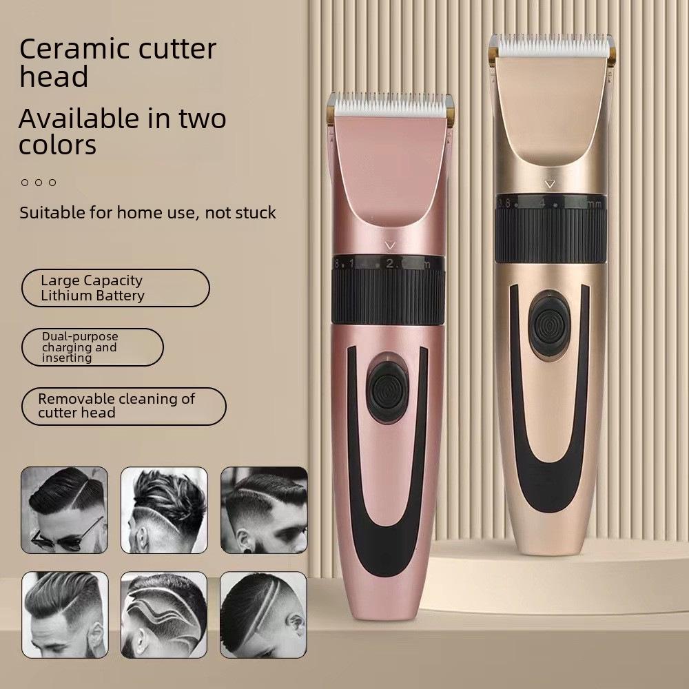 USB Rechargeable Hair Clippers for Adults & Kids - Universal Electric Hair Trimmer