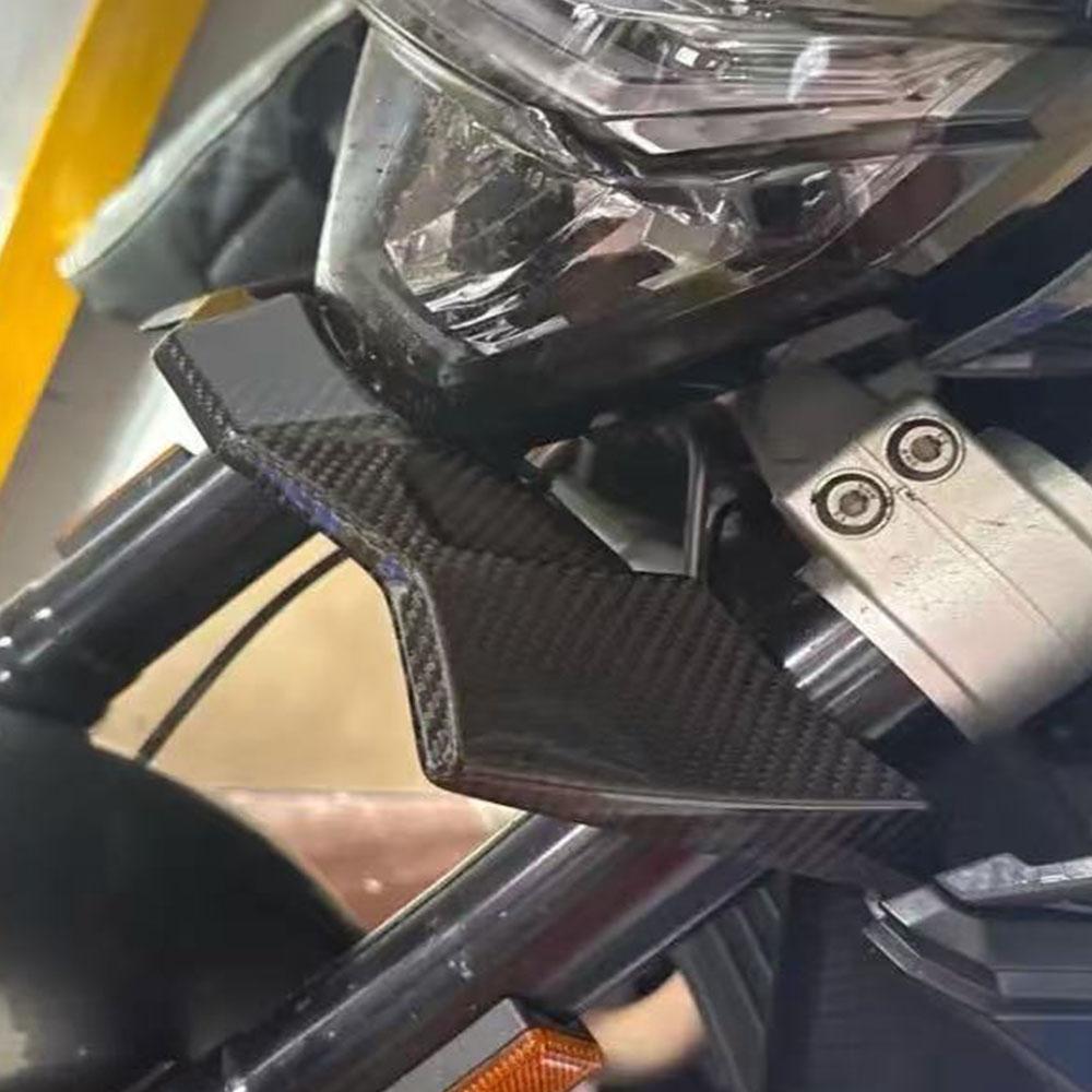 Per BMW S1000R 2021-2024 Deflettore Anteriore in Fibra di Carbonio al 100% Lip Inferiore Spoiler ad Ala Fissa Montaggio