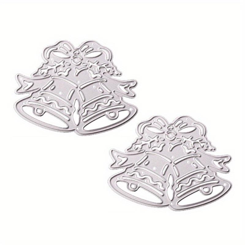 1PC Metal Cutting Dies Christmas Jingle Bell DIY Stencil Decorative Scrapbooking Craft