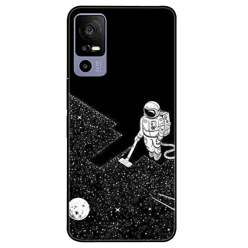 For TCL 40R 5G Case 6.6'' Silicone Soft Fashion TPU Phone Cover for TCL 40 R 5G Cases T771K T771A T771H Bumper Funda For TCL 40R