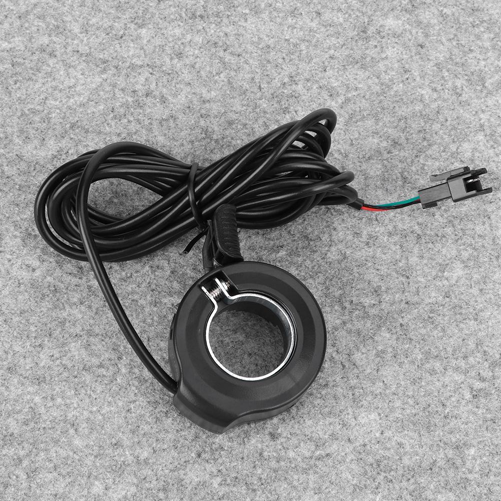 Bike Conversion Lithium Battery Universal Speed Governing Thumb Throttle for SM Connector