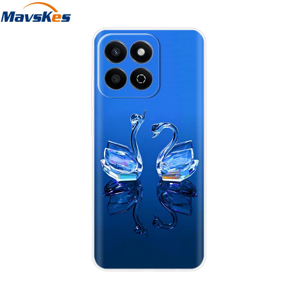 For Honor 200 Smart Case Luxury Painted Soft TPU Silicon Back Cases On for Honor200 Smart 200Smart Phone Shell Cover Bags 6.8''
