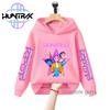 Autumn Kids Hoodie KPop Demon Hunters Long Sleeve Sweatshirt Sportswear Anime