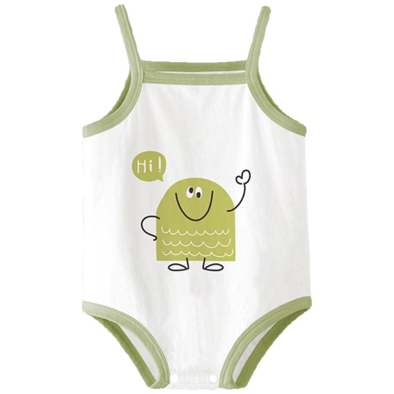 Infant Summer Cotton Bellyband Bodysuit 80