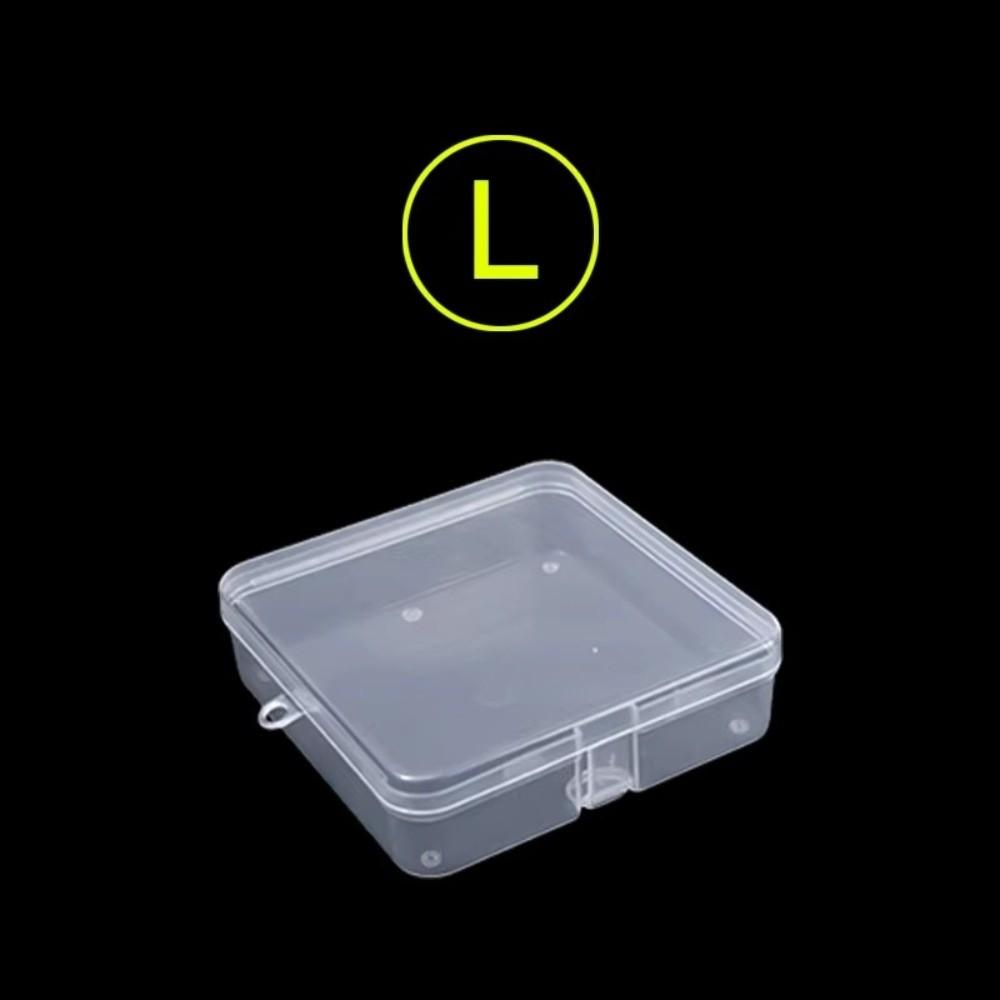 Rectangular Transparent Plastic Box with Lid Jewelry Display Case  Jewelry Storage
