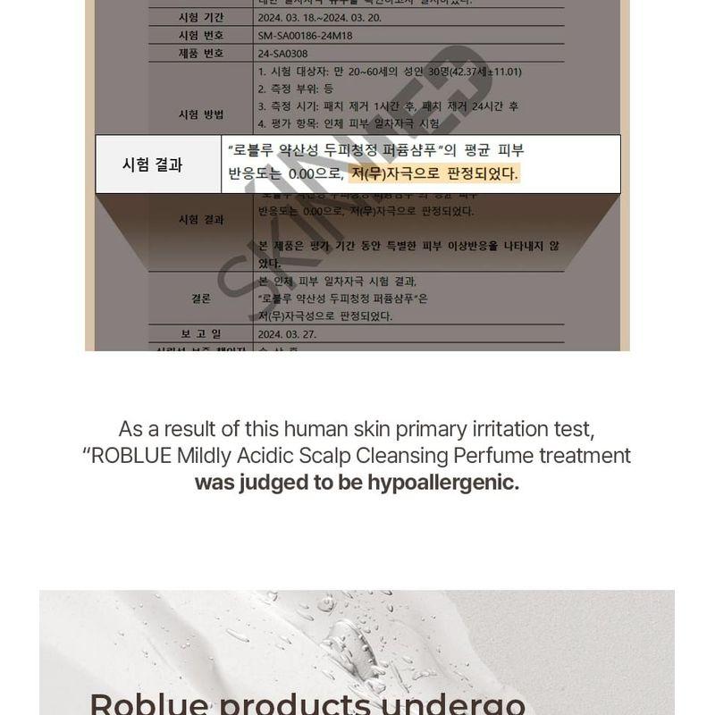 ROBLUE - Mildly Acidic Scalp Cleansing Perfume Shampoo Jumbo - 2 Types