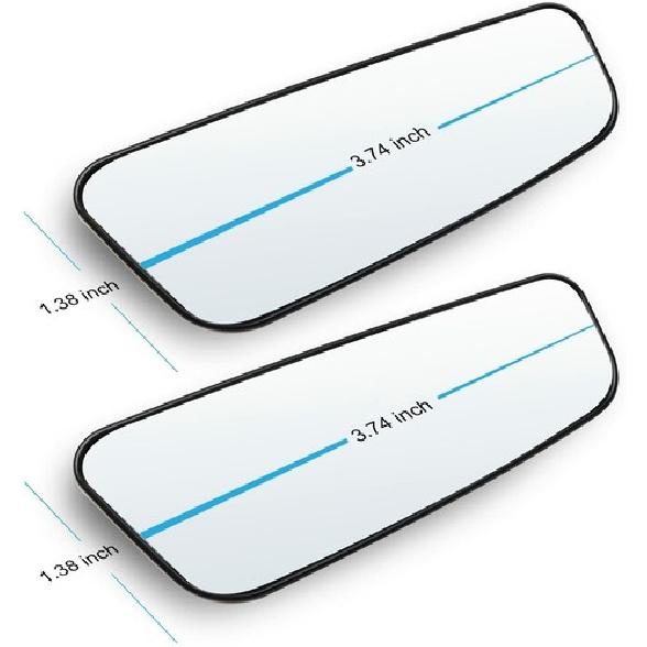 2pcs Auto 360° Wide Angle Convex Rear View Side Car Truck SUV Blind Spot Mirror