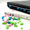 13 Stück/Set Universal Laptop Anti-Staub Anschlüsse Notebook Silikon Abdeckung Stecker Kappe