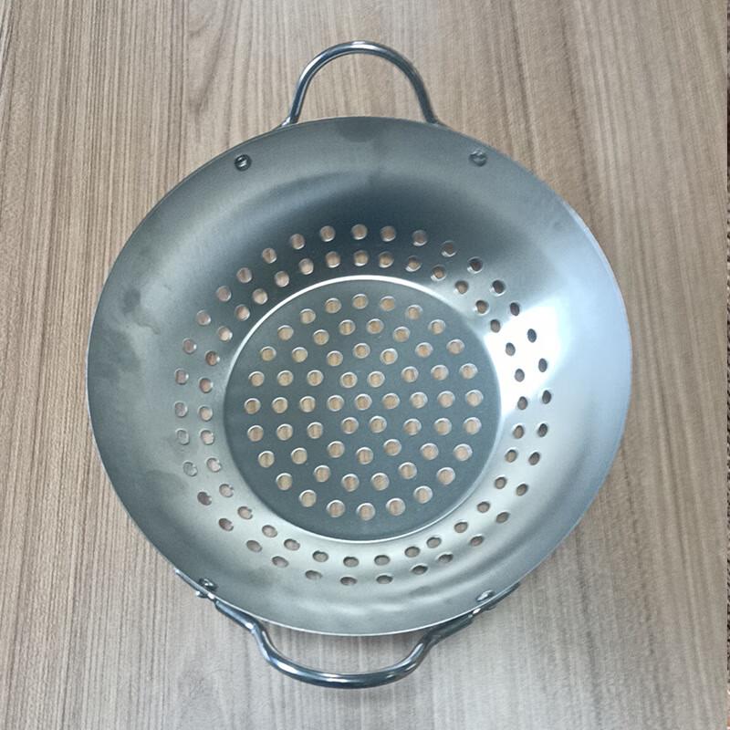 UOSU Large Round Non-Stick Grill & Drainer Pan