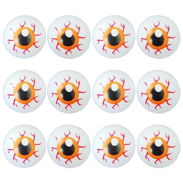 12Pcs Eye Decorations Halloween Goodie Bag FillersHalloween Party Supplies