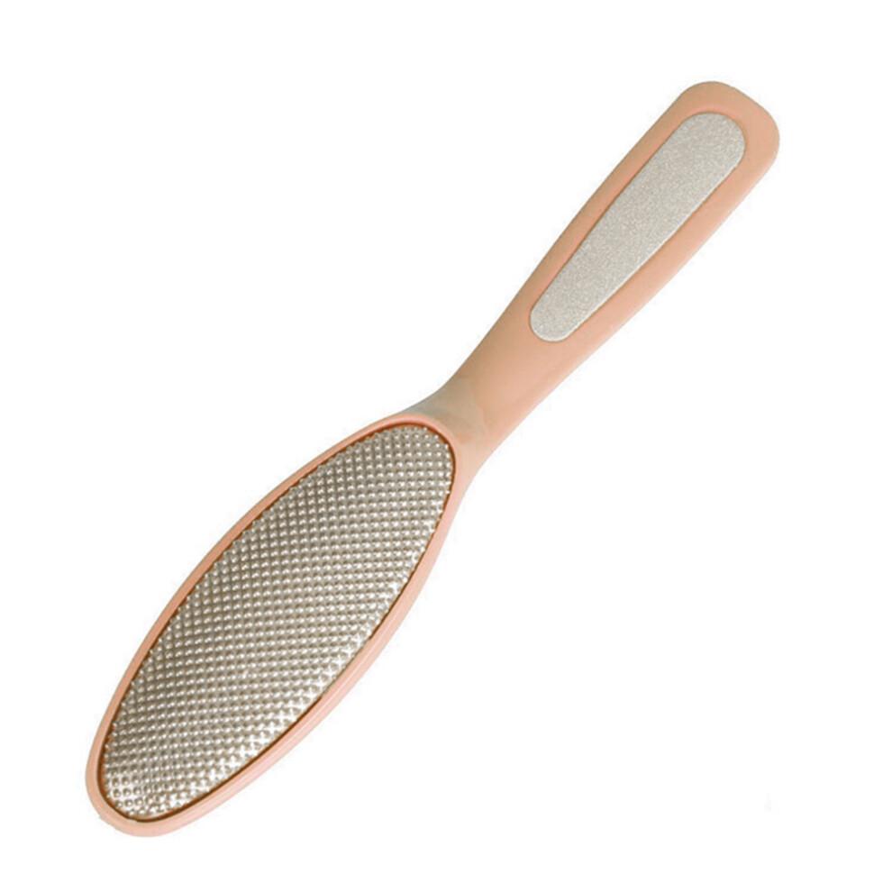 (Pink) Stainless Steel Foot File & Callus Remover Tool