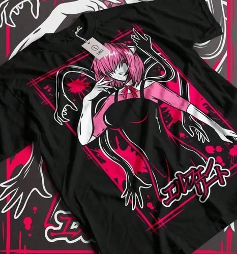 Unisex Elfen Lied Lucy Anime TShirt Nyu Kaede Unisexga Waifu Shirt T Shirt S