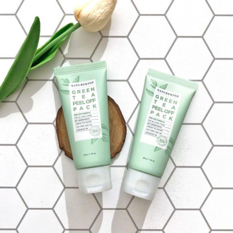 

[NATUREKIND] Отшелушивающая маска с зеленым чаем, 50 г