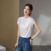 SOFSIL Women's Summer Round Neck Short Sleeve T-Shirt