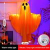 Halloween Party Glowing LED Colorful String Lights Hanging Spooky Atmosphere Ornament Horror Props for Haunted House Home Bar Festival Decor