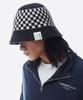 Seullipiseullib Chessboard Charcoal Bucket Hat