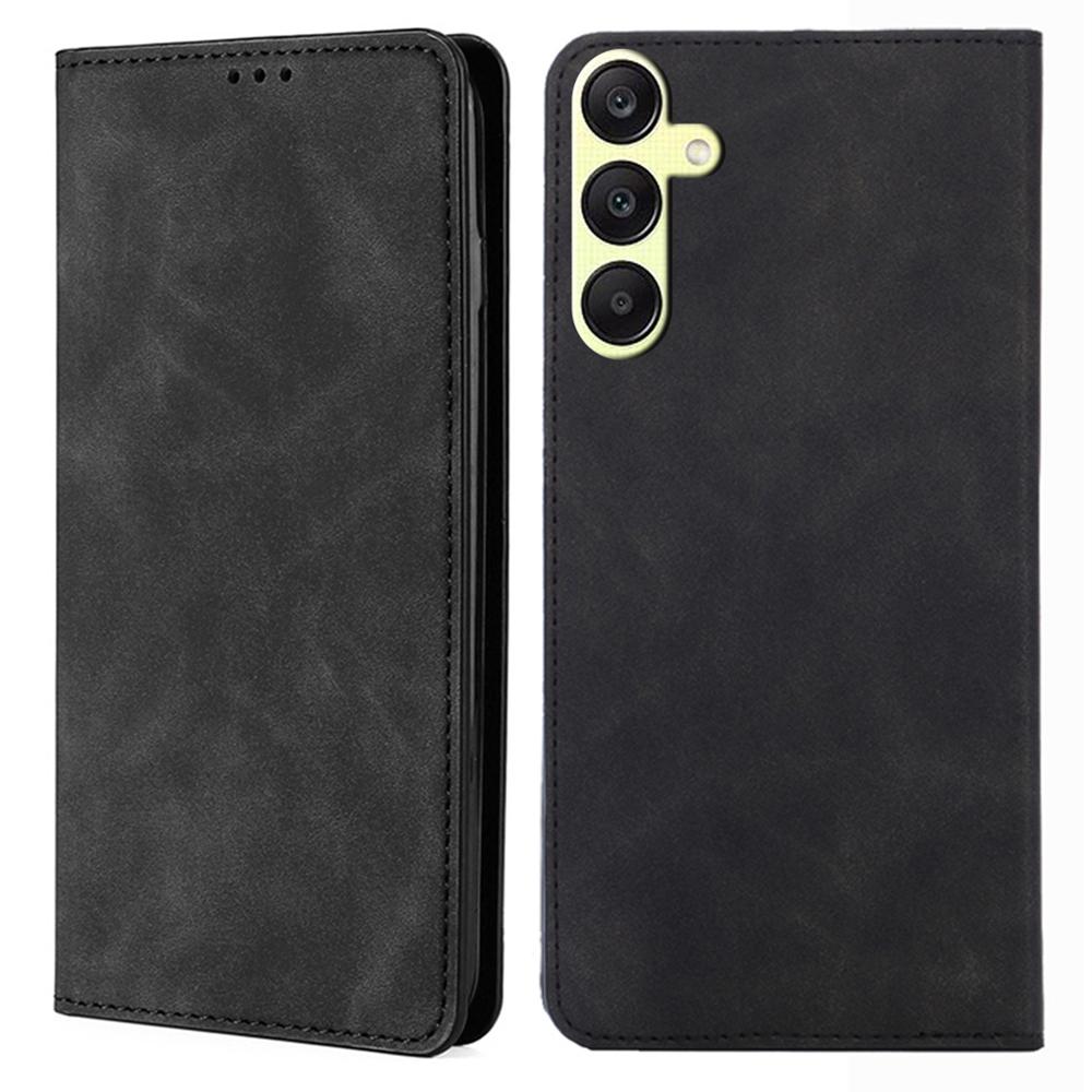 For Samsung Galaxy A25 5G (Global) (161.0 x 76.5 x 8.3mm) Cell Phone Case Card Holder Leather Stand Cover