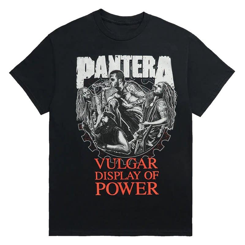 Pantera Pandora Dark Rock Punk Casual TShirt for Men and Women Luxury Brand Top  2026 New Band