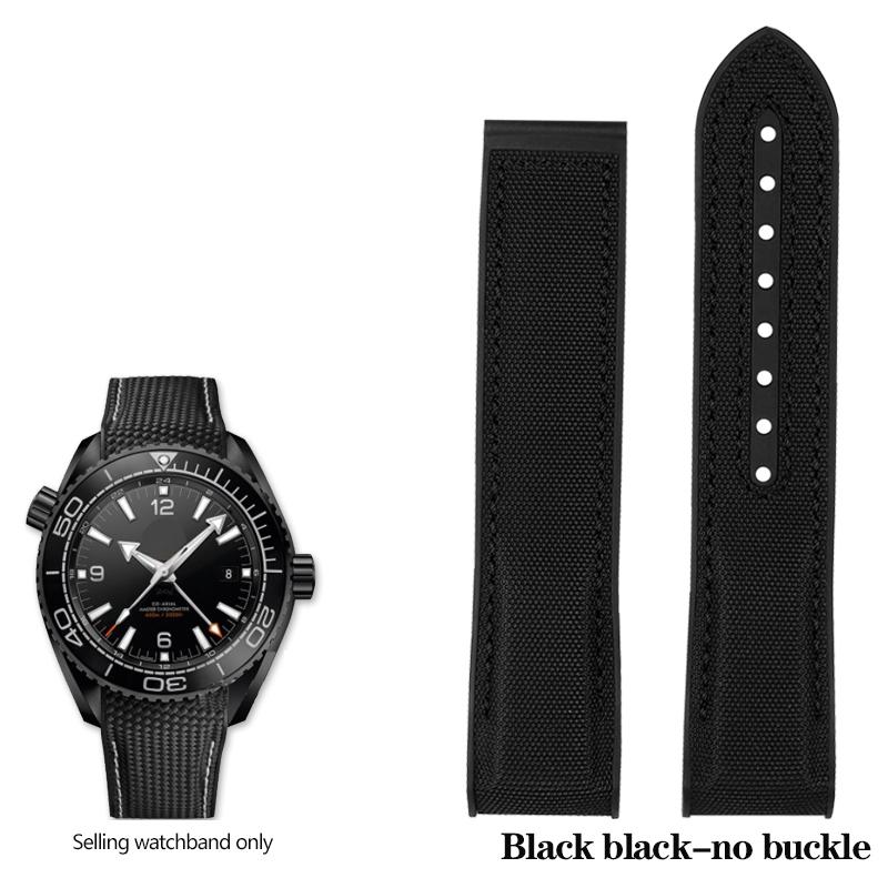 

Новый 20мм 22мм Каучуковый Силиконовый Синий Ремешок для Часов Нейлоновый Ремешок для Часов Для Omega Seamaster 300 Speedmaster 8900 Planet Ocean Инструменты 22mm