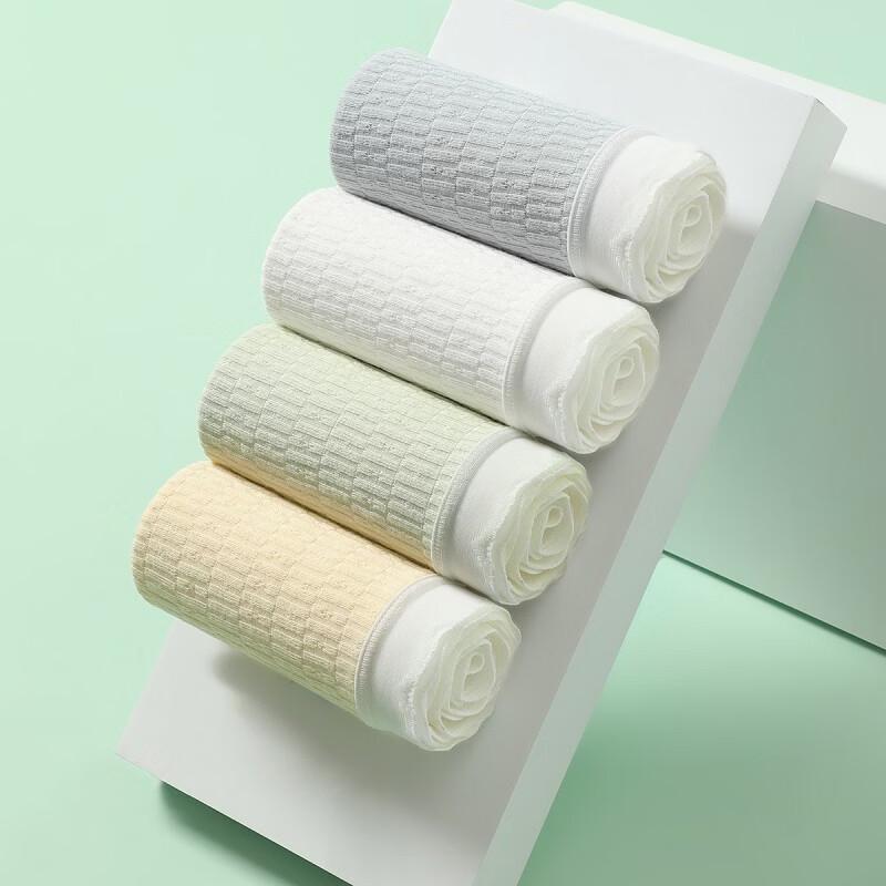 Fenteng Women's Pure Cotton Antibacterial Briefs 4-Pack