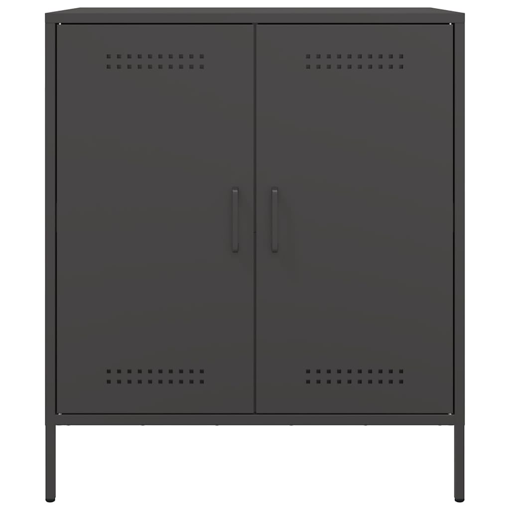 Sideboard Black 68 x 39 x 79 cm Steel