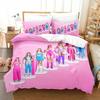 2024 Popular 3D Kawaii Sexy Girl Bedding Set Cartoon Anime 3 Piece Duvet Cover Sets for Adult Boys Bedroom Duvet Cover Bed Set