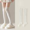 Medias de Color Sólido para Mujer Hasta el Muslo Por Encima de la Rodilla Calcetines JK Japoneses
