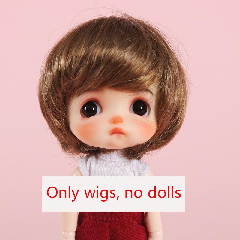 

Парик для BJD кук 1/8 MSD YOSD DD парик розовый Золотисто-белый Челка Хвост Длинные Кудрявые Волосы БОБО Короткие Волосы Прямые Волосы Парики для кук for(head14-15cm)